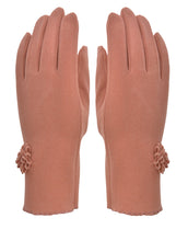 Load image into Gallery viewer, Flower Applique Gloves
