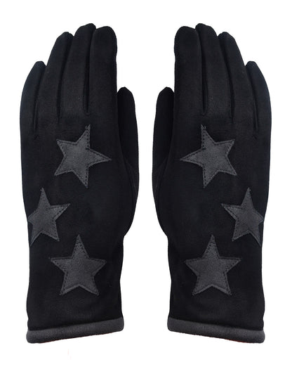 Star Suede Gloves