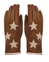 Load image into Gallery viewer, Star Suede Gloves

