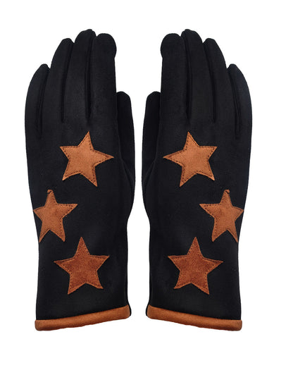 Star Suede Gloves