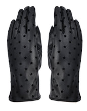 Load image into Gallery viewer, Star PU Leather Gloves
