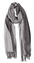 Load image into Gallery viewer, Two Tone Reversible Cashmere Scarf
