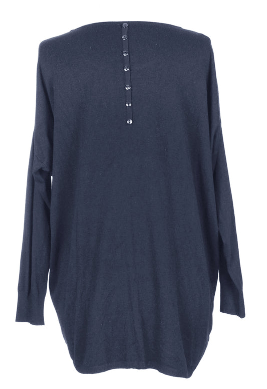 Button Back Jumper