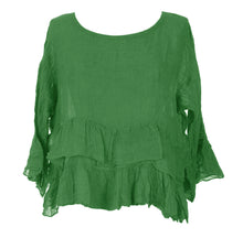 Load image into Gallery viewer, Frill Hem Crop Top
