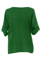 Load image into Gallery viewer, Linen Cotton Crop Top
