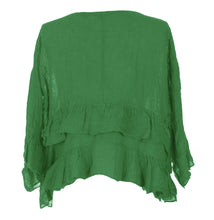 Load image into Gallery viewer, Frill Hem Crop Top

