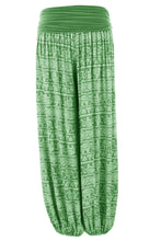 Load image into Gallery viewer, Elephant Print Harem Trouser
