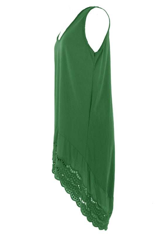 Broderie Anglaise Hem Tunic