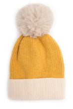Load image into Gallery viewer, 2 Colour Beanie Hat

