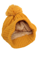 Load image into Gallery viewer, Fleece Lined Cable Knit Hat
