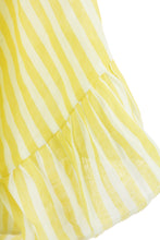 Load image into Gallery viewer, Stripes Frill Hem Linen Top
