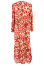 Load image into Gallery viewer, Paisley Print Shirred Midi
