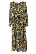Load image into Gallery viewer, Paisley Print Shirred Midi
