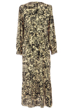Load image into Gallery viewer, Paisley Print Shirred Midi
