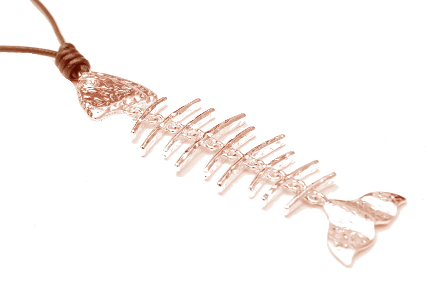 Fish Skeleton Necklace