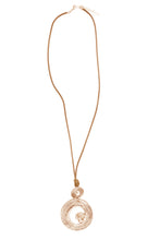 Load image into Gallery viewer, Big Diamond Loop Rings Necklace
