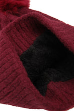 Load image into Gallery viewer, Stripe Cable Knit Beanie
