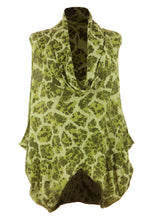 Load image into Gallery viewer, Printed Cowl Top
