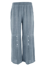 Load image into Gallery viewer, Button Front Linen Trouser
