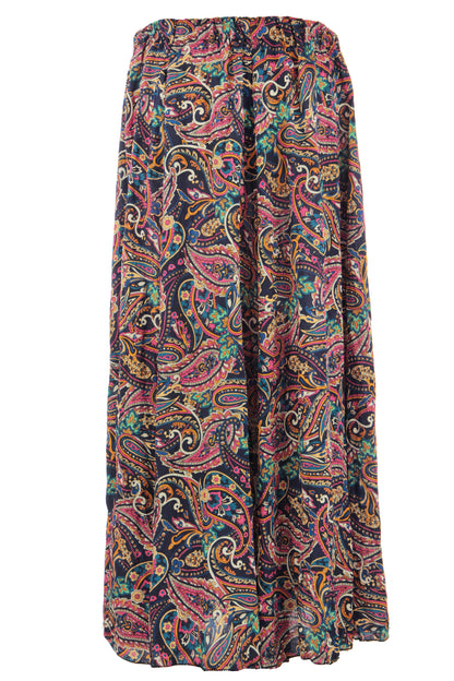 Paisley Maxi Skirt