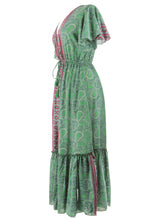 Load image into Gallery viewer, Short Sleeve Printed Maxi
