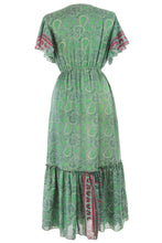 Load image into Gallery viewer, Short Sleeve Printed Maxi
