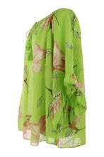 Load image into Gallery viewer, Tie Neck Floral Top
