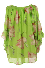 Load image into Gallery viewer, Tie Neck Floral Top
