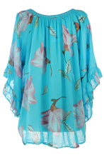 Load image into Gallery viewer, Tie Neck Floral Top
