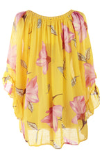 Load image into Gallery viewer, Tie Neck Floral Top
