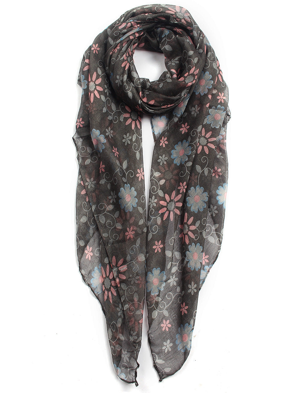 Daisy Print Scarf