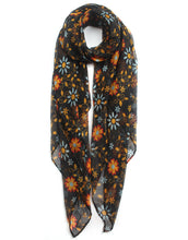 Load image into Gallery viewer, Daisy Print Scarf

