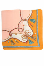Load image into Gallery viewer, Chain Print Satin Scarf
