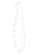 Load image into Gallery viewer, Hammered Triangle Double Layer Necklace
