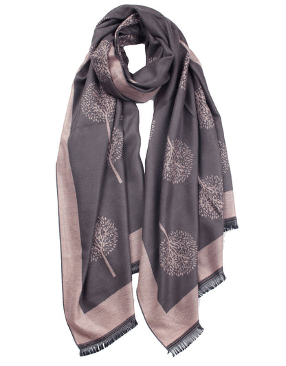 Tree Of Life Cashmere Scarf
