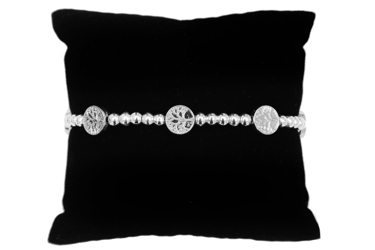 7 Tree Of Life Coin Bracelet