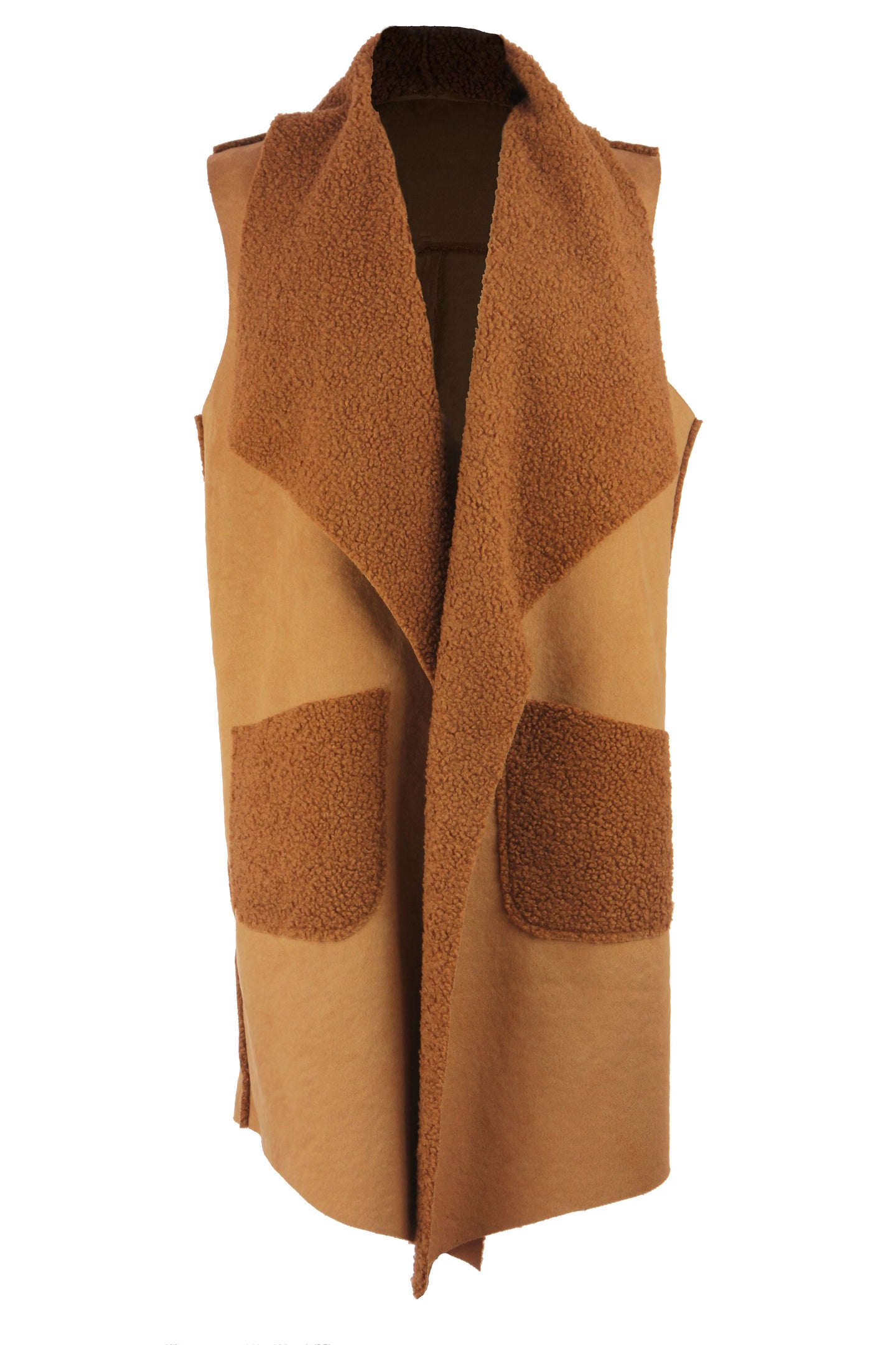 Waterfall Suede Gilet