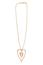 Load image into Gallery viewer, Double Heart Necklace

