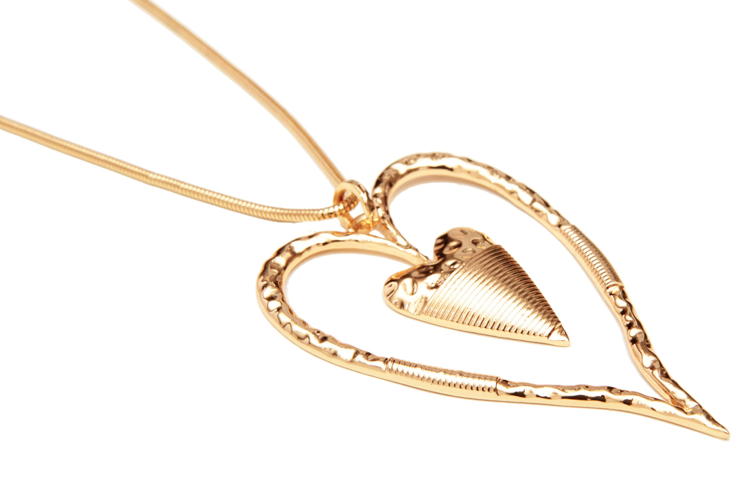 Double Heart Necklace