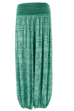 Load image into Gallery viewer, Elephant Print Harem Trouser
