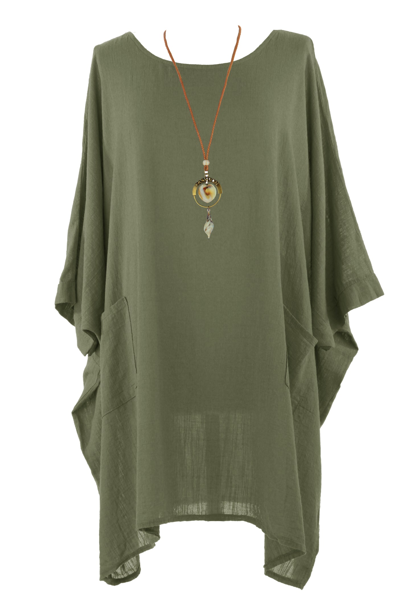 2 Pocket Necklace Tunic