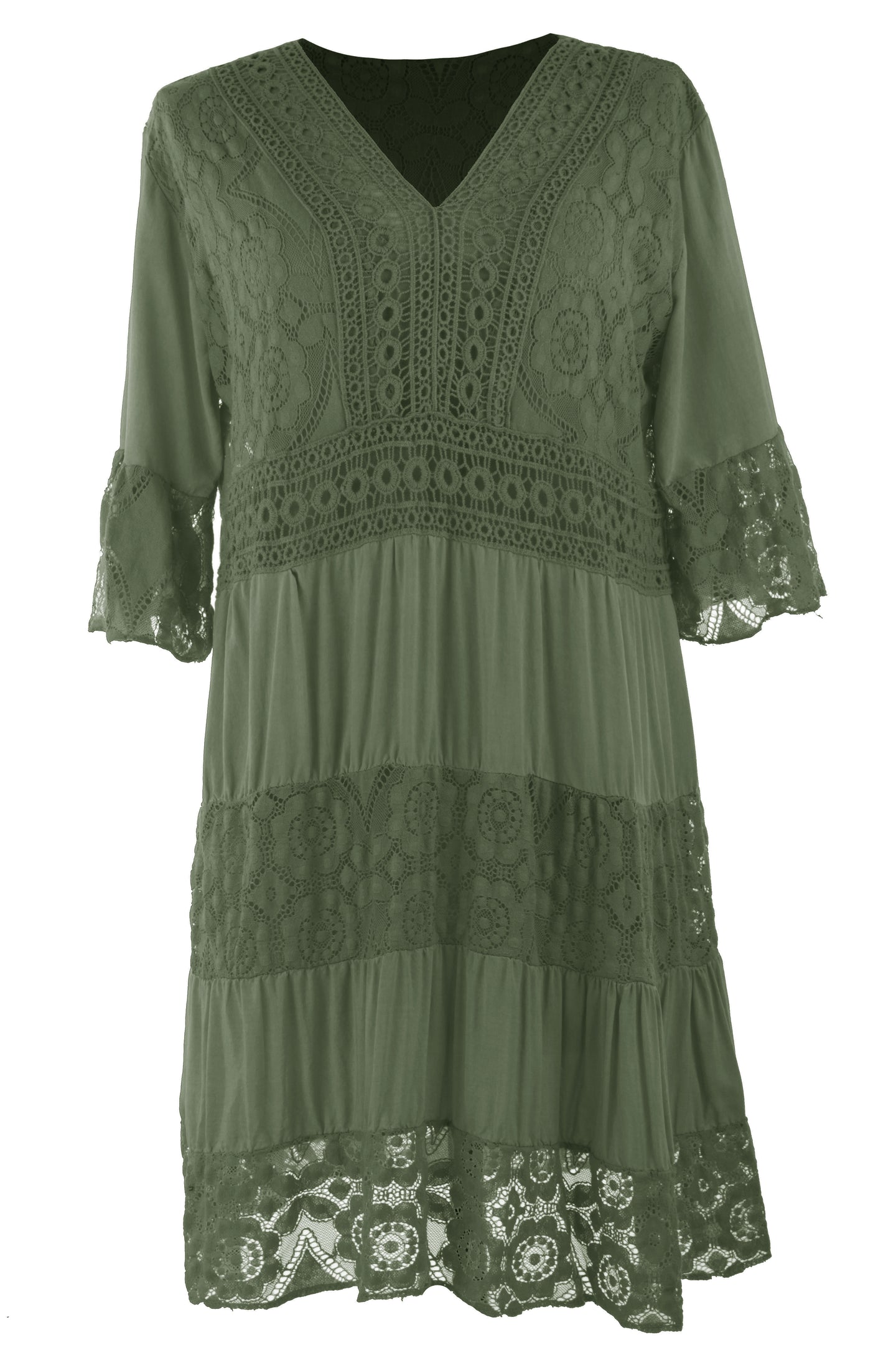 Crochet Tiered Tunic