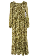 Load image into Gallery viewer, Paisley Print Shirred Midi
