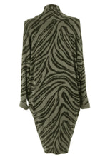 Load image into Gallery viewer, Zebra Soft Knit Crossover Tunic
