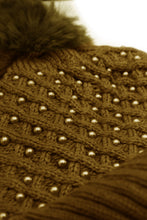 Load image into Gallery viewer, Pearl Knit Fleece Lined Hat
