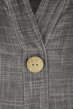 Load image into Gallery viewer, Button Detail Linen Top
