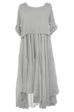 Load image into Gallery viewer, 2 Piece Flare Dress Crop Top
