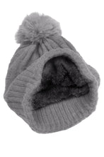 Load image into Gallery viewer, Fleece Lined Cable Knit Hat
