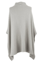 Load image into Gallery viewer, Batwing Ribbed Knit Poncho
