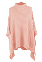 Load image into Gallery viewer, Batwing Ribbed Knit Poncho
